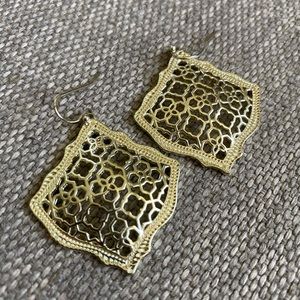 Kendra Scott Filigree Drop Earrings